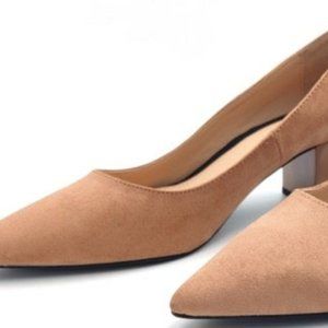 ZARA Trafaluc Nude Pumps
